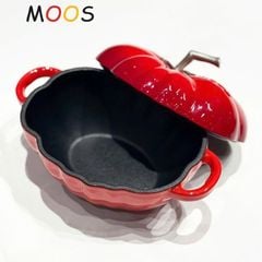  Nồi gang cà chua mini Moos 16cm 650ml 