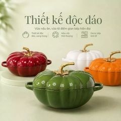  Nồi gang cà chua Moos 27cm 3.2L 