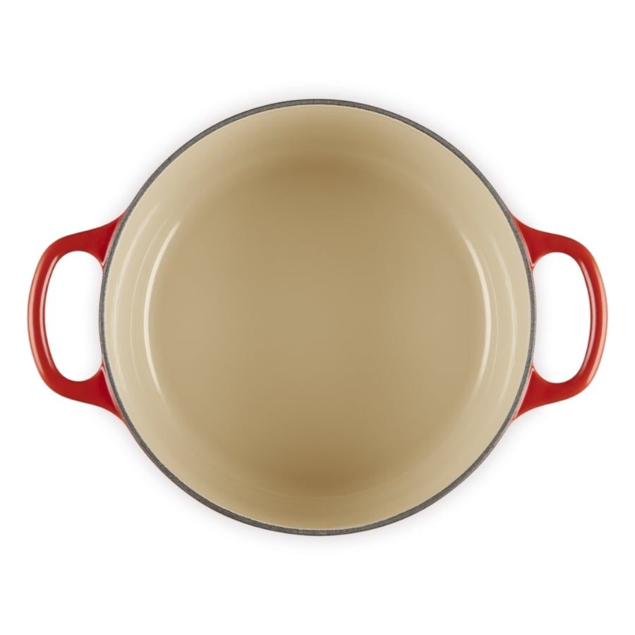 Nồi gang Le Creuset 22cm 3.3L nắp bát mã