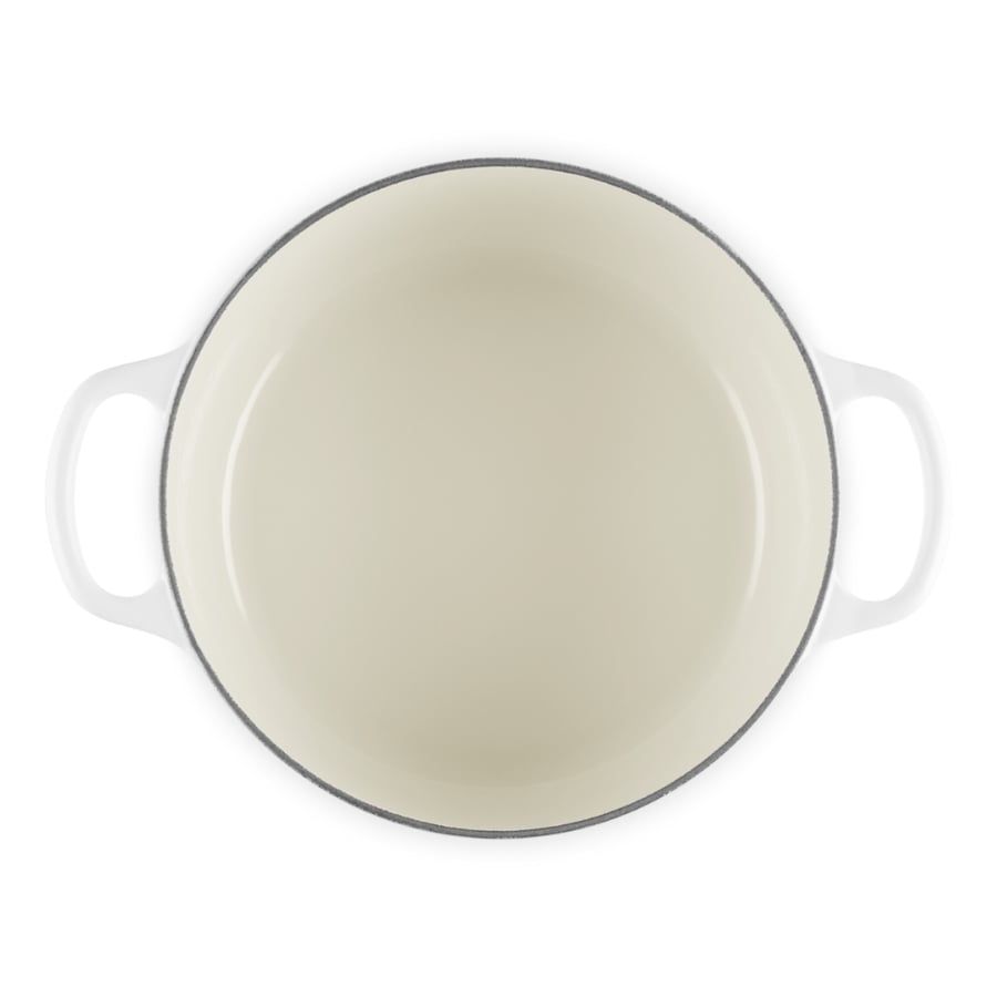 Nồi gang Le Creuset 22cm 3.3L nắp bát mã