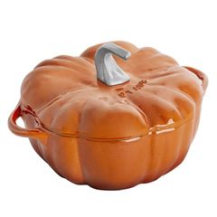  Nồi gang Le Creuset 24cm bí ngô màu cam - Made in France 