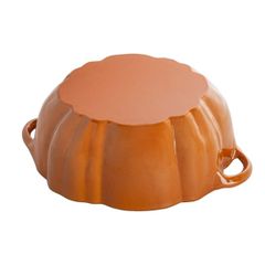  Nồi gang Le Creuset 24cm bí ngô màu cam - Made in France 