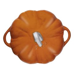  Nồi gang Le Creuset 24cm bí ngô màu cam - Made in France 