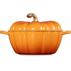  Nồi gang Le Creuset 24cm bí ngô màu cam - Made in France 