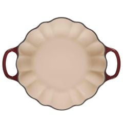  Nồi gang Le Creuset 24cm bí ngô màu mận - Made in France 