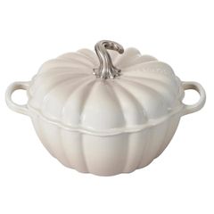  Nồi gang Le Creuset 24cm 3.7L bí ngô trắng 