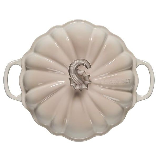 Nồi gang Le Creuset 24cm 3.7L bí ngô trắng