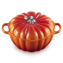  Nồi gang Le Creuset 24cm 3.7L bí ngô vàng cam 