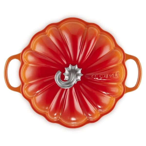 Nồi gang Le Creuset 24cm 3.7L bí ngô vàng cam