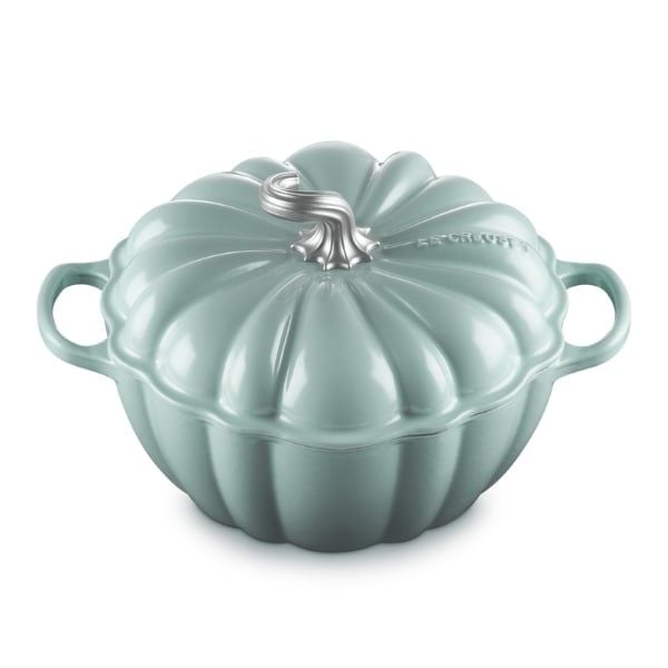 Nồi gang Le Creuset 24cm 3.7L bí ngô xanh - 21238 24 71 74430