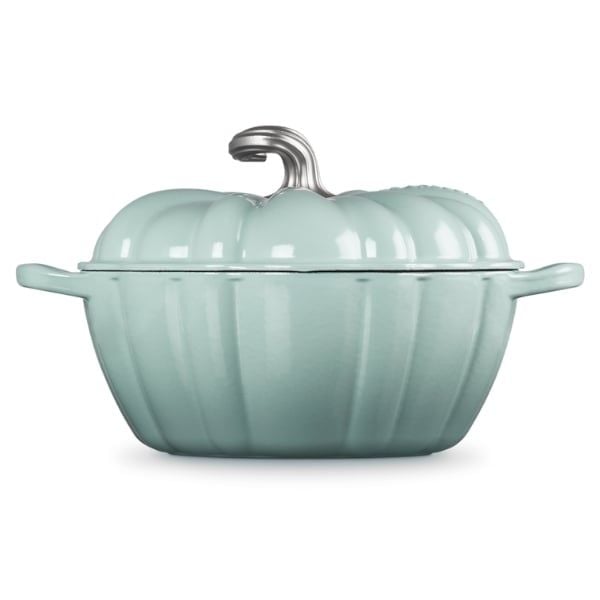 Nồi gang Le Creuset 24cm 3.7L bí ngô xanh - 21238 24 71 74430