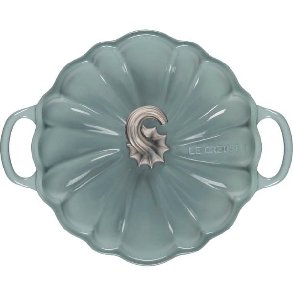 Nồi gang Le Creuset 24cm 3.7L bí ngô xanh - 21238 24 71 74430