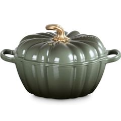  Nồi gang Le Creuset 24cm 3.7L bí ngô màu Thyme xanh xám 
