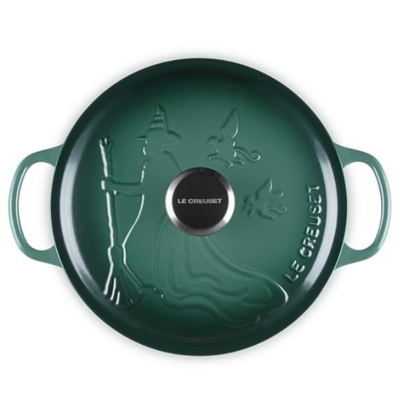 Nồi gang Le Creuset Artichaut 24cm 4.2L Phù Thuỷ Xanh