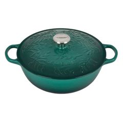  Nồi gang Le Creuset Marmite Olive Cành oliu 28cm 4.9L - Màu xanh 