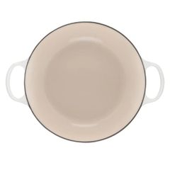  Nồi gang Le Creuset Marmite Olive Cành oliu 28cm 4.9L - Màu Trắng 
