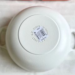  Nồi gang Le Creuset Marmite Olive Cành oliu 28cm 4.9L - Màu Trắng 