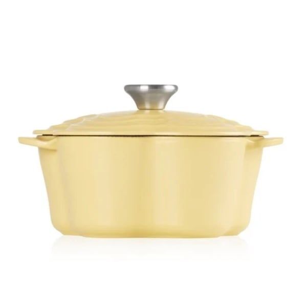 Nồi gang Le Creuset Mimosa hình hoa 20cm
