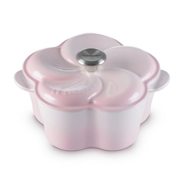 Nồi gang Le Creuset Petal hình hoa 2L