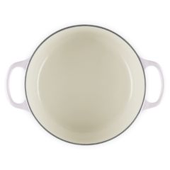  Nồi gang Le Creuset Shell Pink phù thuỷ 24cm 4.2L - Màu Hồng 