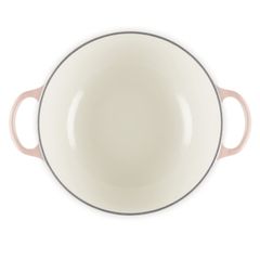 Nồi gang Le Creuset Signature Petal có nắp 26cm 4.1L Peche - Màu đào 