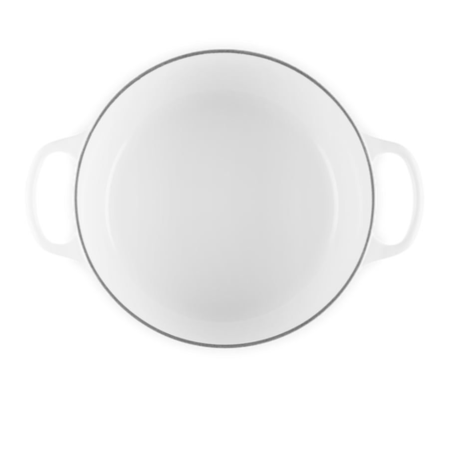 Nồi gang Le Creuset Signature Petal 26cm Màu hồng/ peche/ xanh/ Trắng