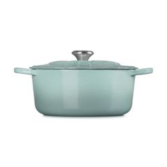  Nồi gang Le Creuset Signature Petal 26cm Màu hồng/ peche/ xanh/ Trắng 