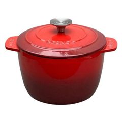  Nồi gang Oceno 20cm (cao 13cm) - Màu đỏ 