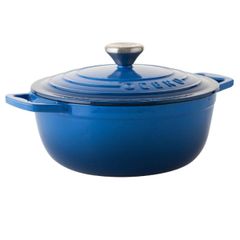  Nồi gang Oceno 22cm - Màu Xanh Dương 