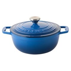  Nồi gang Oceno 22cm - Màu Xanh Dương 