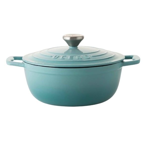 Nồi gang Oceno 22cm - Màu Xanh Mint