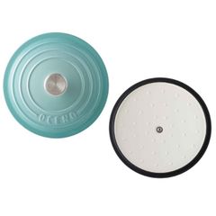  Nồi gang Oceno 22cm - Màu Xanh Mint 