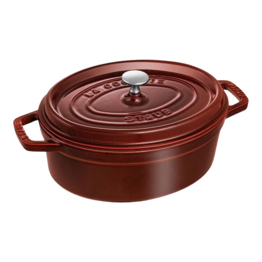 Nồi gang Oval Staub 27cm