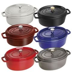  Nồi gang Oval Staub 27cm 3.25L 