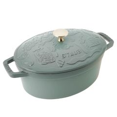  Nồi gang oval Staub Ocean 23cm Z1028-989 