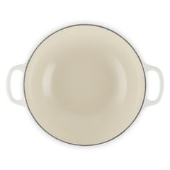  Nồi gang sâu lòng Le Creuset 22cm 1.8L - Hoa Mai Trắng 