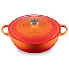  Nồi gang sâu lòng Le Creuset La Marmite 32cm 7L màu cam 