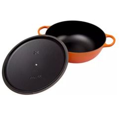  Nồi gang sâu lòng Le Creuset La Marmite 32cm 7L màu cam 