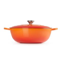  Nồi gang sâu lòng Le Creuset La Marmite 32cm 7L màu cam 