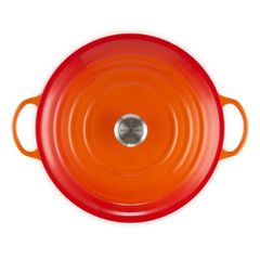  Nồi gang sâu lòng Le Creuset La Marmite 32cm 7L màu cam 