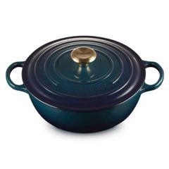 Nồi gang sâu lòng Le Creuset La Marmite Agave 26cm 4.1L - Màu Xanh
