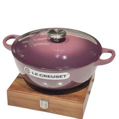  Nồi gang sâu lòng Le Creuset La Marmite Fig 22cm 2.6L - Màu Tím 