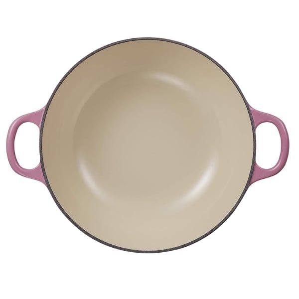 Nồi gang sâu lòng Le Creuset La Marmite Berry 22cm 2.6L - Hồng dâu