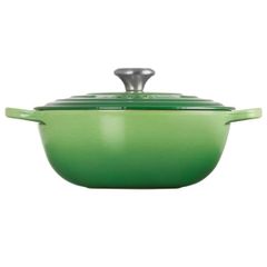  Nồi gang sâu lòng Le Creuset Marmite Bamboo 24cm 3.1L - Xanh lá cây 