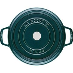  Nồi gang Staub Lamer 22cm 2.6L - Xanh cổ vịt 1102237 