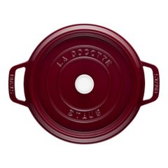  Nồi gang Staub 22cm 2.6L - Màu đỏ đô 