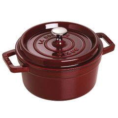  Nồi gang Staub 22cm 2.6L 1102287 màu mận chín 