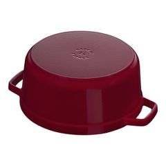  Nồi gang Staub 24cm 3.7L - Màu đỏ đô 