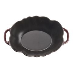  Nồi gang Staub 25cm 2.5L hình cà chua - Màu đỏ mận 
