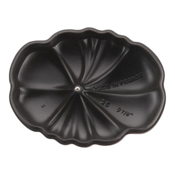 Nồi gang Staub 25cm 2.5L hình cà chua - Màu đỏ mận